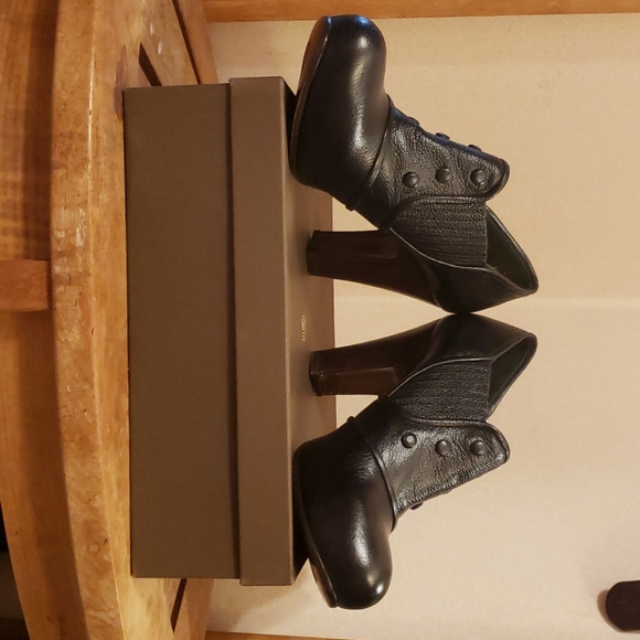 Chie Mihara Otemba black bootie shootie leather - Picture 3 of 6